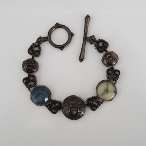 Lucky Brand Vintage Styled Toggle Bracelet